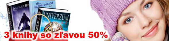 Knihy, z ktorých si môžete vybrať až 3 so zľavou 50%: